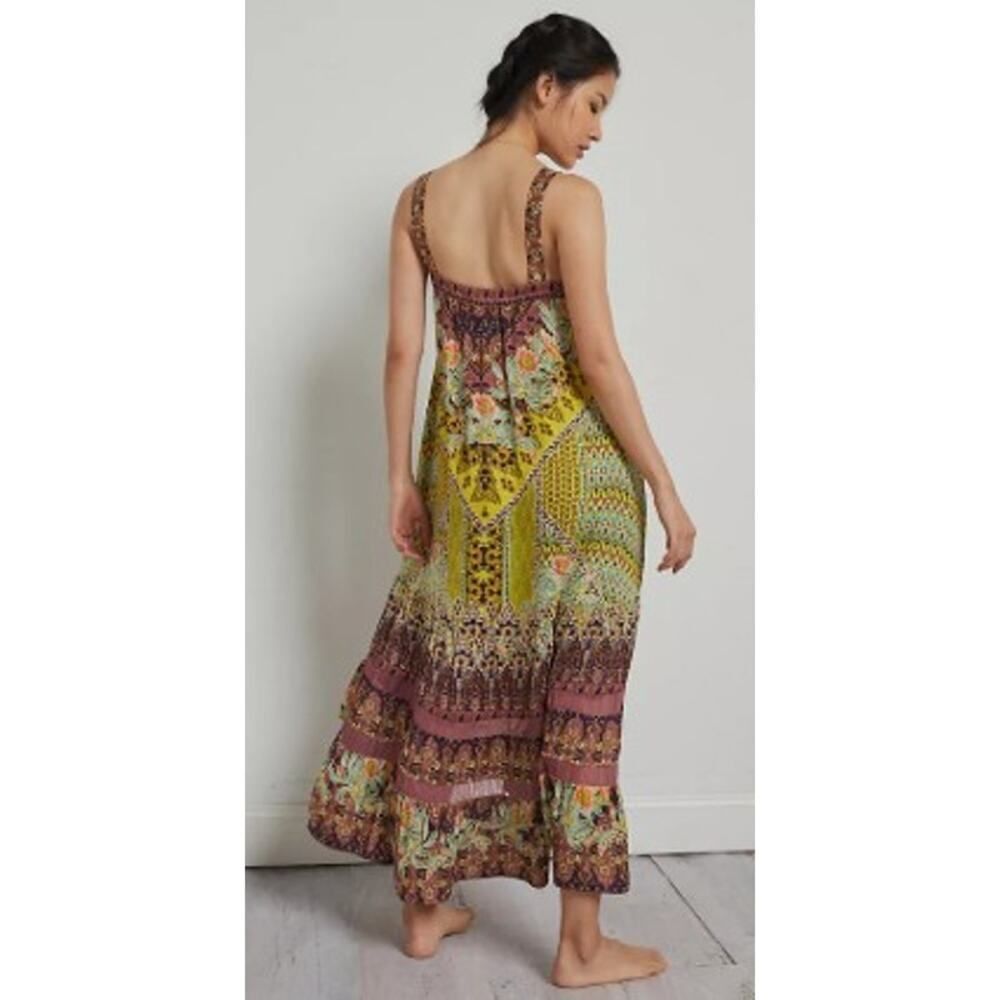 Anthropologie Lovett Tiered Dress Women’s Sz. M - Picture 2 of 6